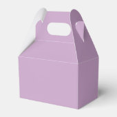 Lila Gable Favor Box Bedankdoosjes (Achterkant)