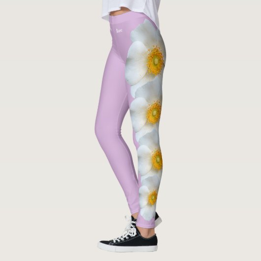 Lila Georgia State Flower Cherokee Roos Leggings (Links)