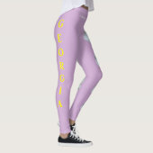 Lila Georgia State Flower Cherokee Roos Leggings (Rechts)