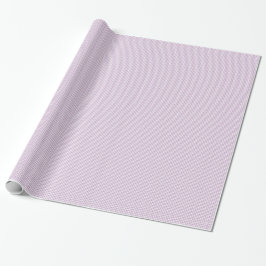 Lila Gingham Cadeaupapier