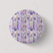 Lila Glas in lood Elegantie Ronde Button 3,2 Cm (Voorkant)