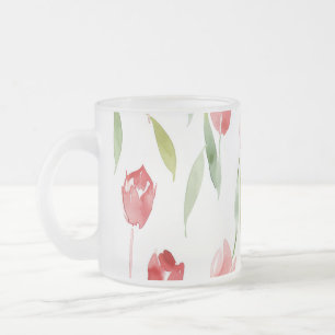 Lila glazen beker matglas koffiemok