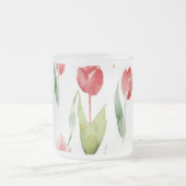 Lila glazen beker matglas koffiemok (Center)