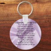 Lila Godmoeder Poem Sleutelhanger (Voorkant)