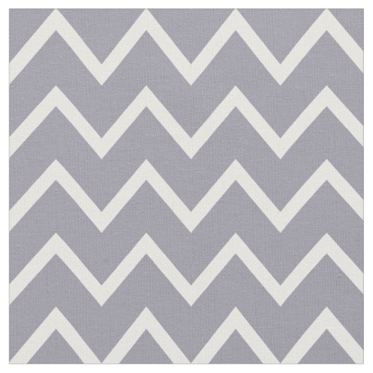 Lila grijs en witte Chevron Stof (Close Up)
