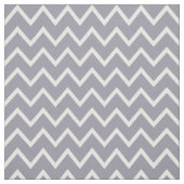 Lila grijs en witte Chevron Stof (Swatch)