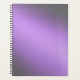 Lila grijs maanlicht ombre effect planner