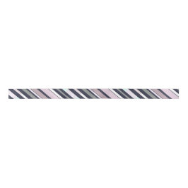 Lila grijze pastel roze elegante streeppatroon satijnen lint