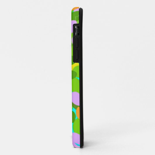 Lila, groen en citroen abstract Case-Mate iPhone case (Achterkant/links)
