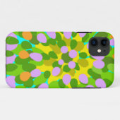 Lila, groen en citroen abstract Case-Mate iPhone case (Achterkant (horizontaal))