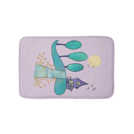 Lila Haus Badmat (Voorkant)