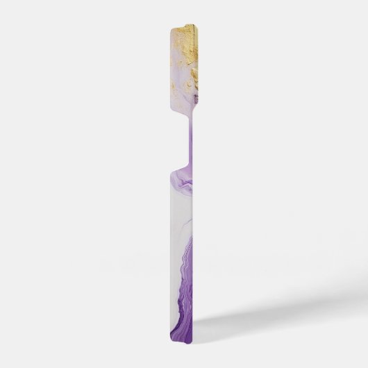 Lila Haze Marmer iPhone Hoesje (Rechterkant)