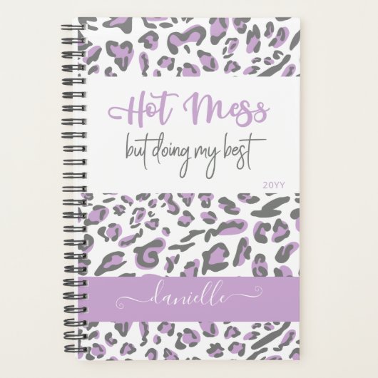 Lila hot-pluggable tapedrive voor mijn beste plann planner (Voorkant)