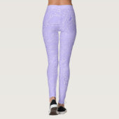 Lila Ice-Leggings Leggings (Achterkant)