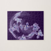 Lila in cirkel legpuzzel (Horizontaal)