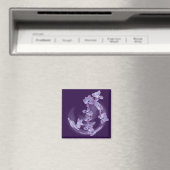 Lila in cirkel magneet (Insitu (Vaatwasser))