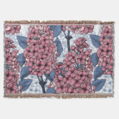 Lila in roze en blauw deken (Voorkant)