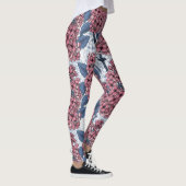 Lila in roze en blauw leggings (Rechts)