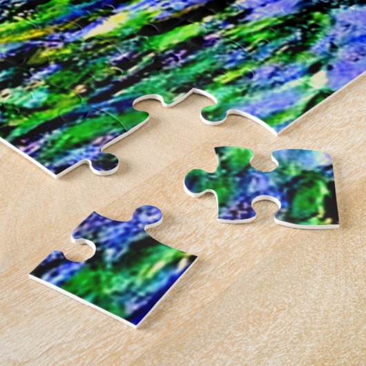 Lila Irist fijne kunst door Claude Monet, Legpuzzel (Zijkant)