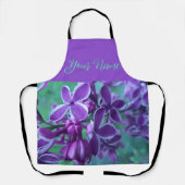 Lila kleurverscheidenheid schort (Voorkant)