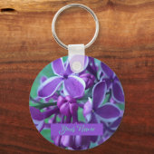 Lila kleurverscheidenheid sleutelhanger (Voorkant)