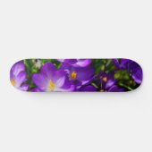 Lila kruispunten skateboard (Horizontaal)