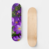Lila kruispunten skateboard (Voorkant)