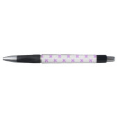 Lila kruisstiften op wit pen (Voorkant)
