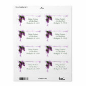 Lila label (Full Sheet)