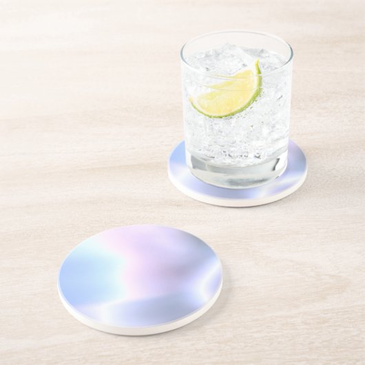 Lila lampsteen Onderzetter (Zijkant)