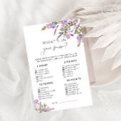 Lila lavender Wat zit er in je Purse Game