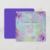 Lila lavenderventiel Vrijgezellenfeest (Voorkant / Achterkant)