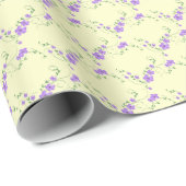 Lila Lemon Wrapping Paper Cadeaupapier (Rol Hoek)