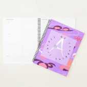 Lila letter A Abstract Planner (Display)
