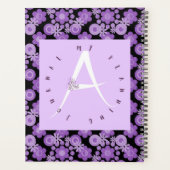 Lila letter A Planner (Achterkant)
