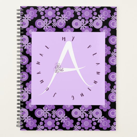 Lila letter A Planner (Voorkant)