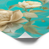 Lila Lynx Point Siamese portretkunst Perfect Poster (Hoek)