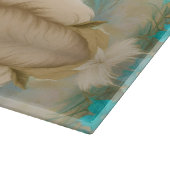 Lila Lynx Point Siamese portretkunst Snijplank (Hoek)