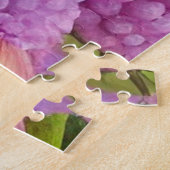 Lila Lynx-punt Siamese kat in paars Legpuzzel (Zijkant)