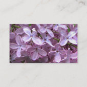 Lila mammie contactkaartje (Achterkant)