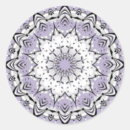 Lila Mandala (Design 3) Stickers