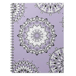 Lila Mandalas 3 Spiral Notitieboek