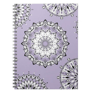 Lila Mandalas 3 Spiral Notitieboek
