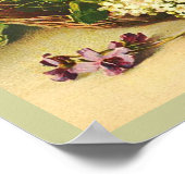 Lila mandje van Catherine Klein Print (Hoek)