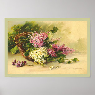 Lila mandje van Catherine Klein Print