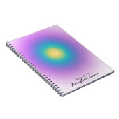 Lila Manifestation Journal Positive Energy Glow Notitieboek (Rechterzijde)