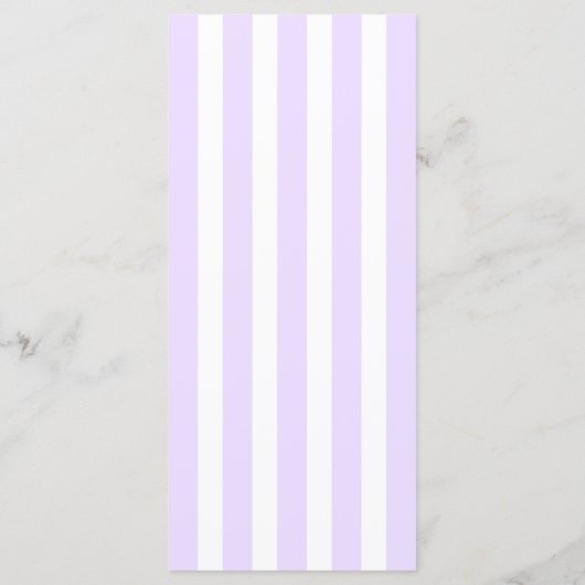 Lila menu Classic Stripe (Achterkant)
