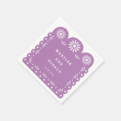 LILA MEXICAN PAPEL PICADO SERVET (Hoek)