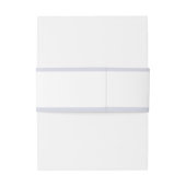 Lila minimalistische strepen pastel trouwdag uitnodigingen wikkel (Achterkant Voorbeeld)