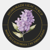 Lila Modern label (Voorkant)